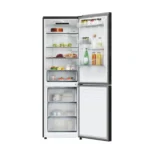 REFRIGERATEUR COMBINE 330L NOIR CANDY