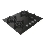 PLAQUE 4F EN VERRE NOIR CANDY