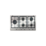 PLAQUE 90CM FOTE DOUBLE FLAME INOX 5F