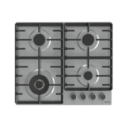 PLAQUE 4F INOX FONTE 60CM GORENJE